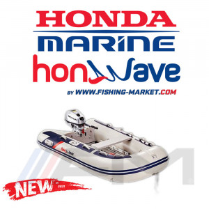 HONDA HonWave T25 AE3 - Надуваема моторна лодка с алуминиево дъно и надуваем кил 250 cm
